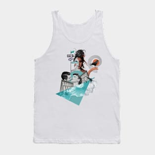 Madonna Collage Tank Top